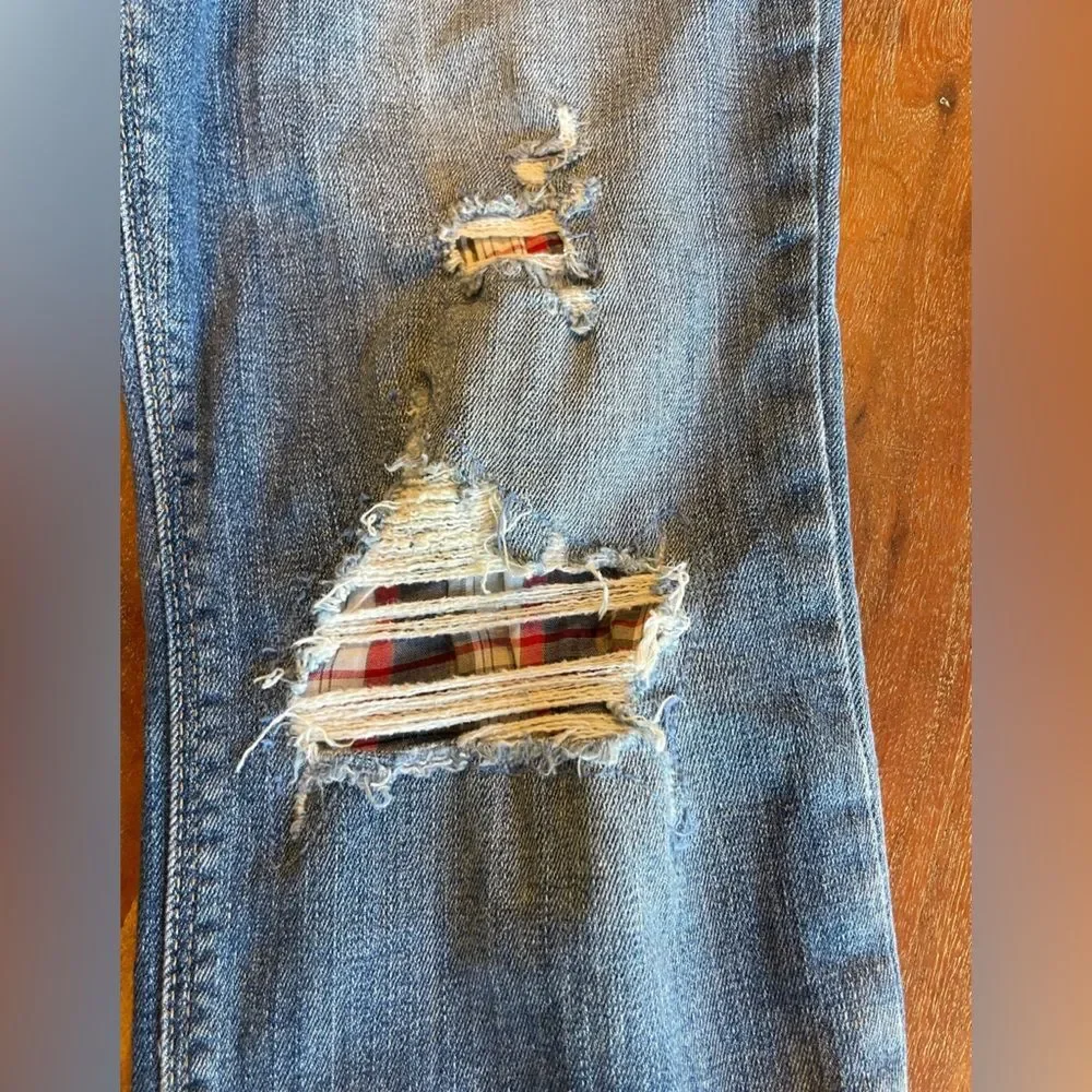 Morrison Women’s Denim Groupie Mid-Rise Skinny in Nirvana Size 28
